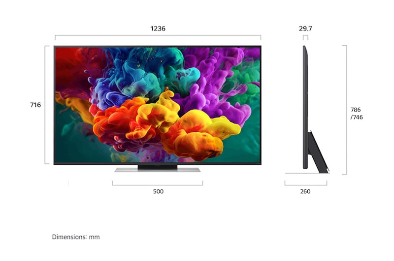 LG 55QNED87B6A 55 İnç QNED Mini LED 4K TV (2026) - Görsel 3