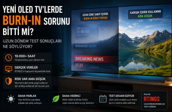 Yeni OLED TV’lerde Burn-in Sorunu Bitti mi? Uzun Dönem Test Sonuçları Ne Söylüyor?