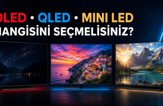 OLED, QLED ve Mini LED televizyon teknolojileri karşılaştırması