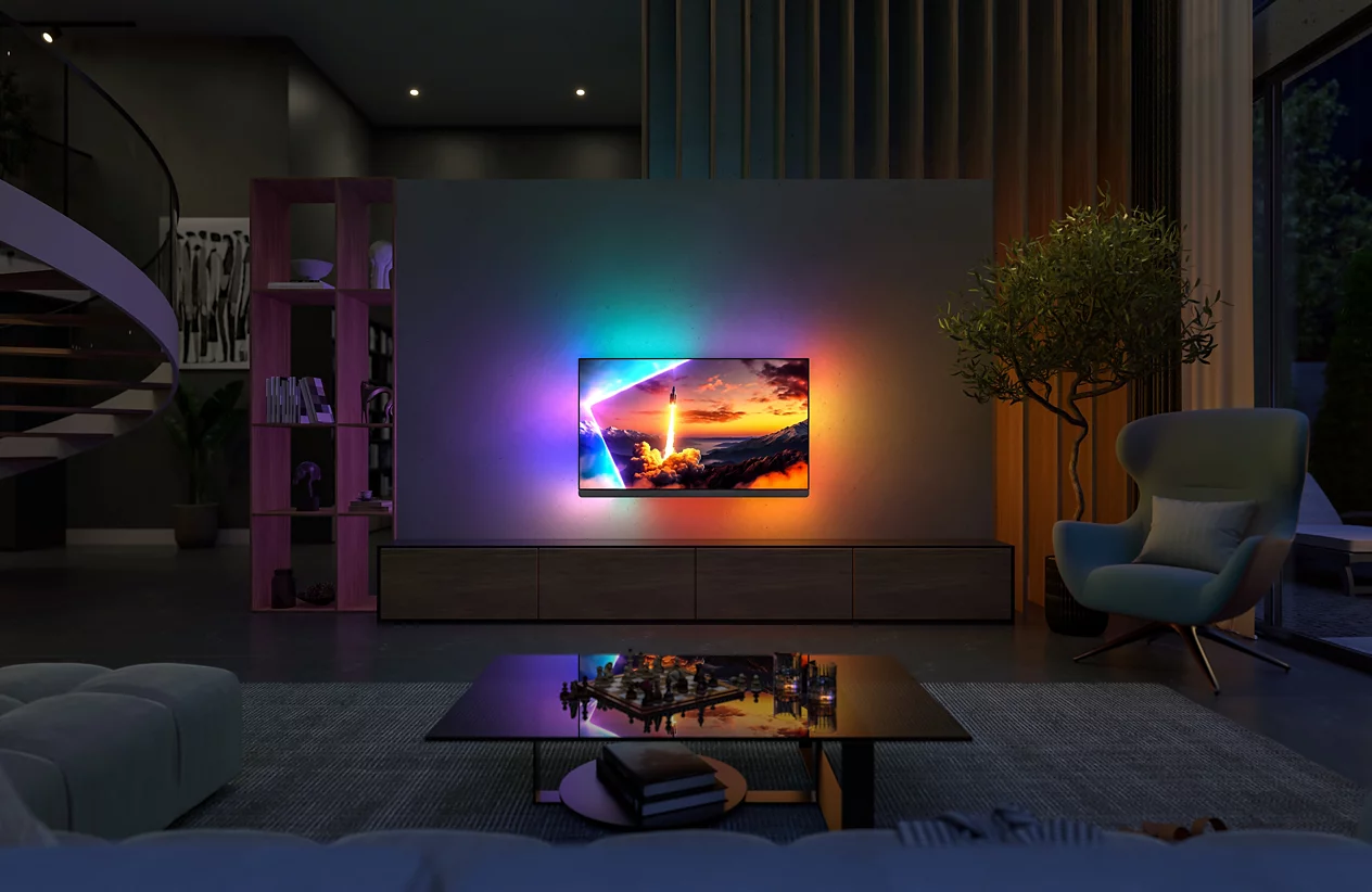Philips 77OLED911/12 77 İnç OLED+ 4K 165 Hz Ambilight TV (2026) - Görsel 5