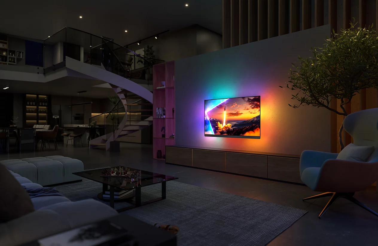 Philips 77OLED911/12 77 İnç OLED+ 4K 165 Hz Ambilight TV (2026) - Görsel 6
