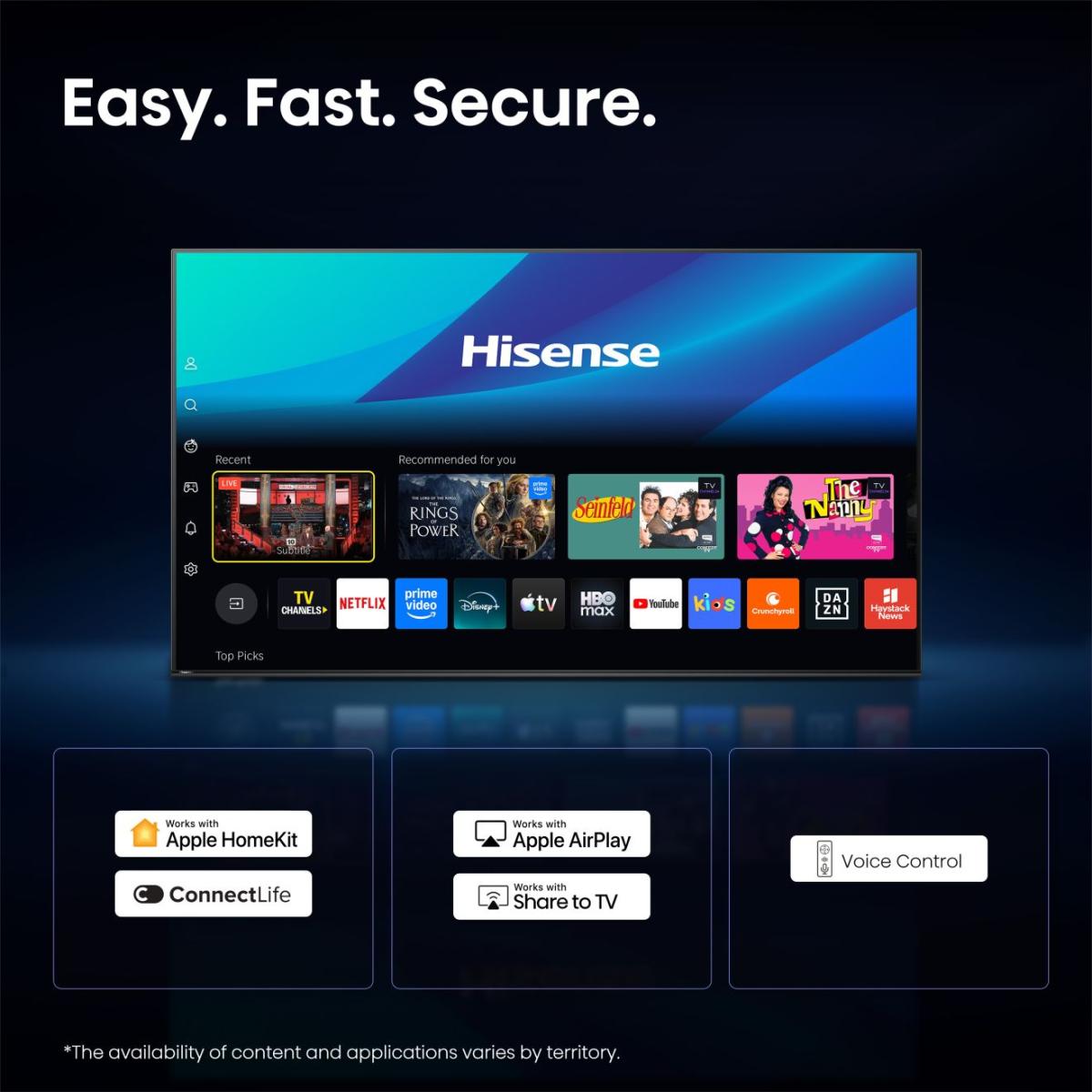 Hisense 65E7S Pro 65 İnç Hi-QLED 4K 144 Hz TV (2026) - Görsel 6