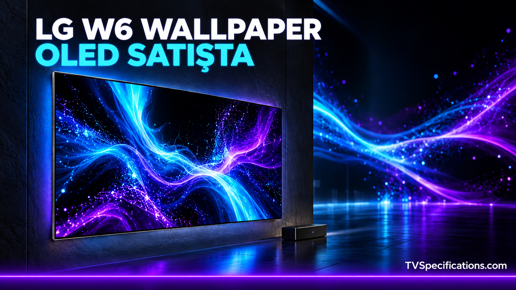 LG W6 Wallpaper OLED, ultra ince gövdesi ve kablosuz bağlantı kutusuyla satışa çıkıyor.