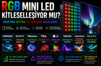 RGB Mini LED Artık Kitleselleşiyor mu? 2026’nın Büyük TV Yarışını İnceledik