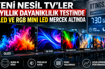 OLED ve RGB Mini LED dayanıklılık testi