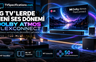 Tabii ortak: 1. Alternatif metin: LG Dolby Atmos FlexConnect destekli Sound Suite kablosuz ses sistemi