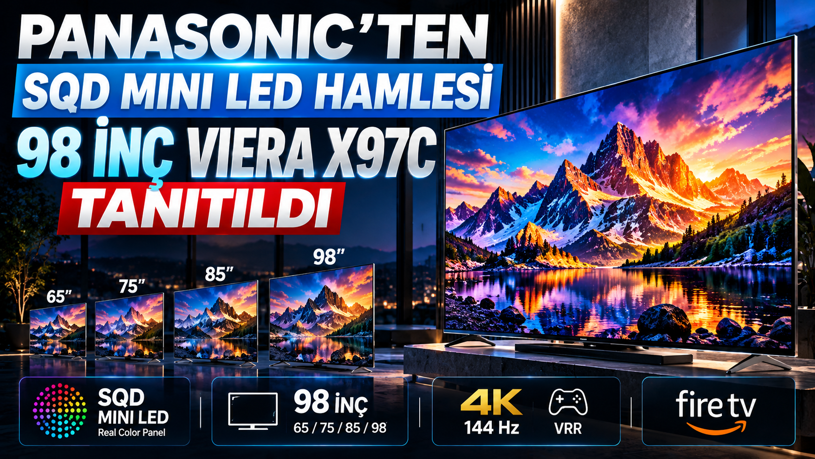 Panasonic X97C SQD Mini LED VIERA