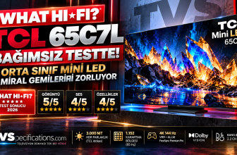 TCL 65C7L testi SQD-Mini LED TV