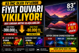 83 İnç OLED’de Fiyat Duvarı Yıkılıyor: 8.000 Eurodan 2.000 Euro Seviyesine