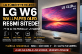 LG OLED evo W6 Wallpaper Türkiye Sitesinde: 77 ve 83 İnç Modeller Listelendi