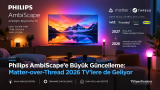 Philips AmbiScape’e Büyük Güncelleme: Matter-over-Thread 2026 TV’lere de Geliyor