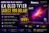 Roku OLED Pazarına 999 Dolardan Girdi: LG ve Samsung’a Yeni Rakip