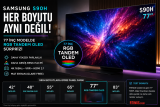 Samsung S90H’nin Her Boyutu Aynı Değil: 77 İnç Modelde RGB Tandem OLED Sürprizi