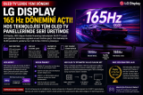 LG Display OLED TV Panellerini 165 Hz’e Taşıdı: HDS Seri Üretimde